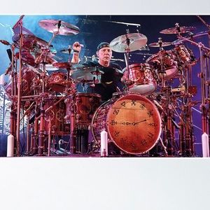 Rush Neil Peart Poster